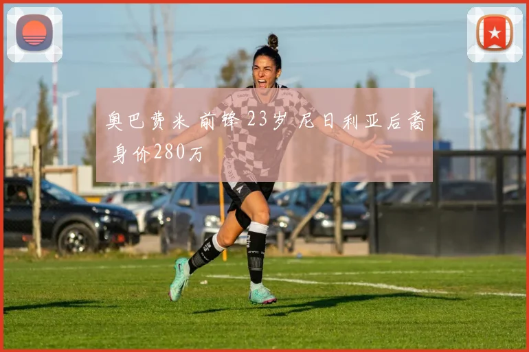 奥巴费米 前锋 23岁 尼日利亚后裔 身价280万